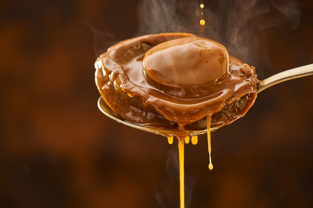 Dried abalone in golden premium chicken broth at Yong Fu, Hong Kong. Photo: Handout