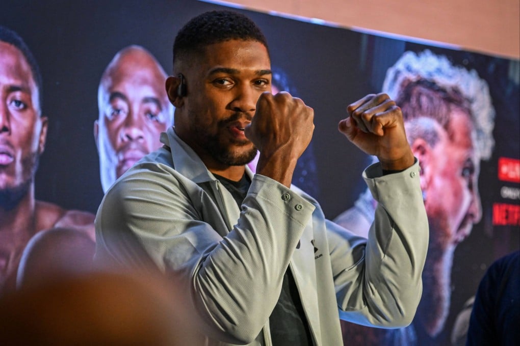 Britain’s Anthony Joshua has been injured in a fatal car crash in Nigeria. Photo: AFP