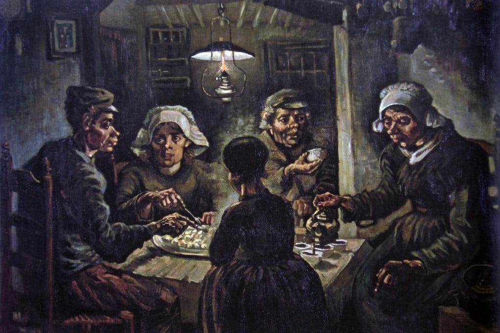 The Potato Eaters, considered Vincent Van Gogh’s first masterpiece, delivers a powerful social statement with its depiction of honest peasant life. Photo: Getty Images