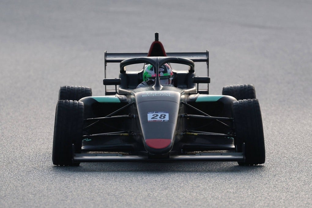 Fifteen-year-old Skye Parker started karting aged six and she is determined to become a F1 champion. Photo: AFP