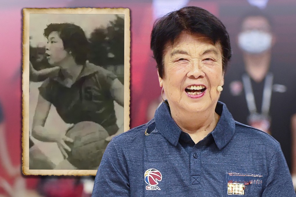 In December 2025, China’s Basketball Hall of Fame inducted nine new members, including Li Shaofen, one of the first female basketball players in the country. Photo: SCMP composite/Weibo/nfnews