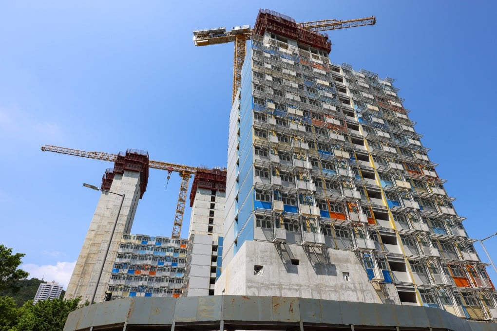 The city leader pledged to expedite the construction of public housing. Photo: Jelly Tse