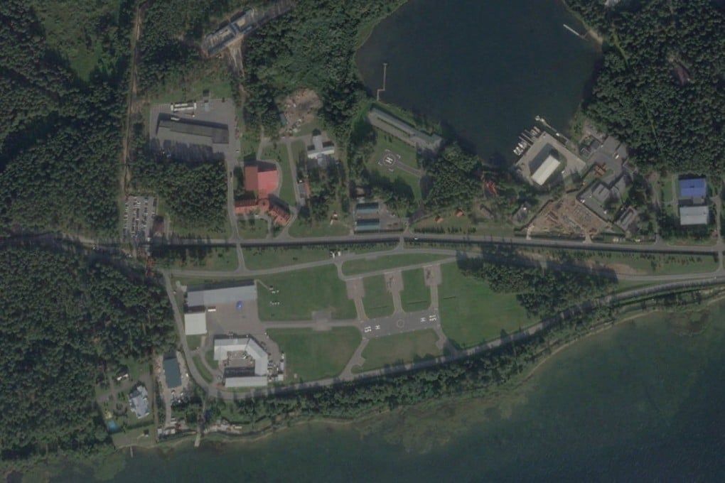 Satellite imagery shows Vladimir Putin’s residential complex in Roshchino, Novgorod Region, Russia. Photo: Planet Labs PBC via Reuters