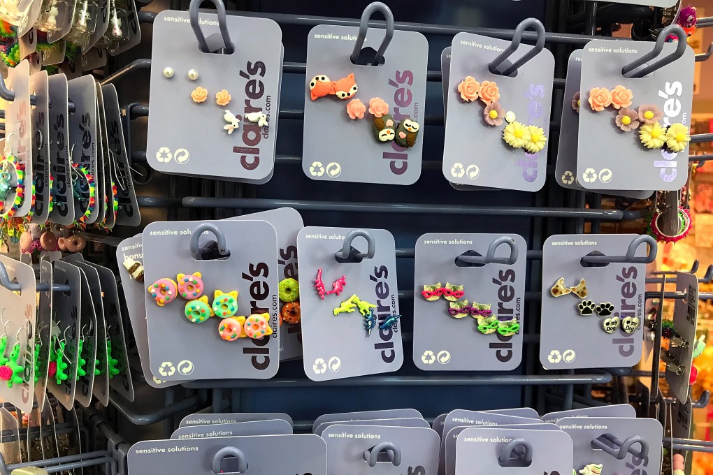 Claire’s is a mall staple known for trendy jewellery and ear piercings. Photo: Getty Images