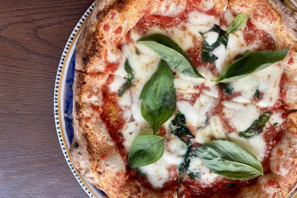 A Margherita pizza from Little Napoli in Hong Kong’s Wan Chai district. Little Napoli is a favourite destination for Hong Kong clarinettist and conductor Lorenzo Iosco. Photo: Kylie Knott