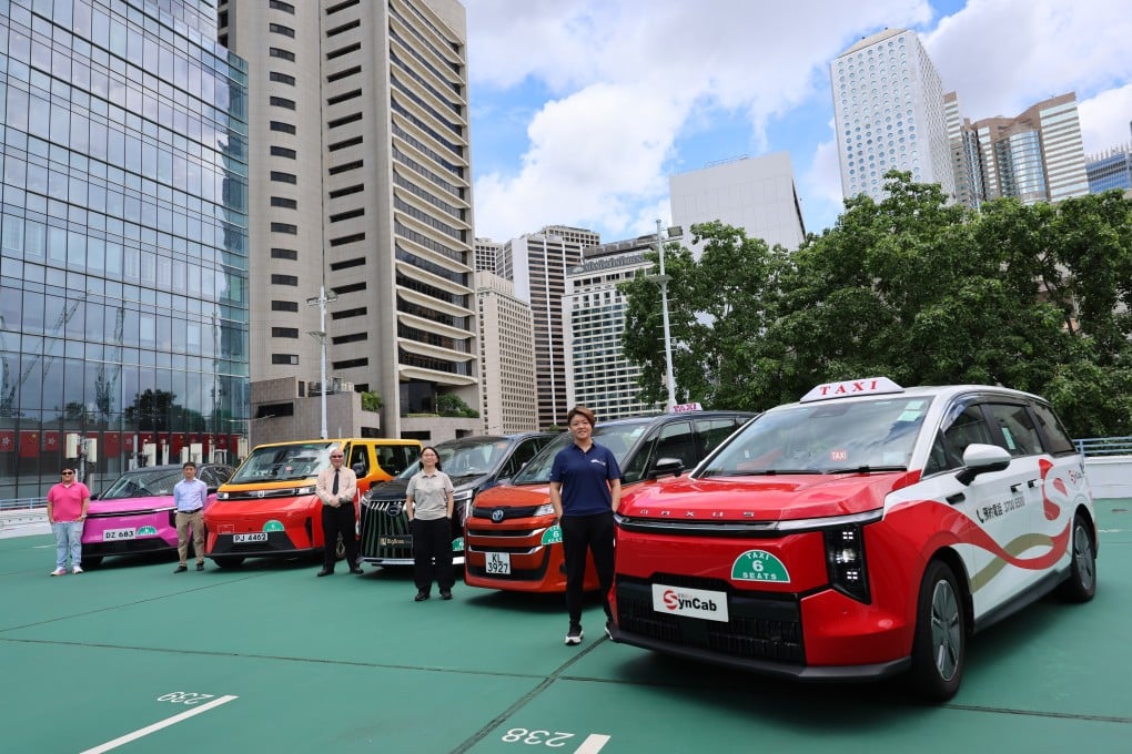 When launched in July, the new fleets started with about 1,000 premium taxis. Photo: Jelly Tse