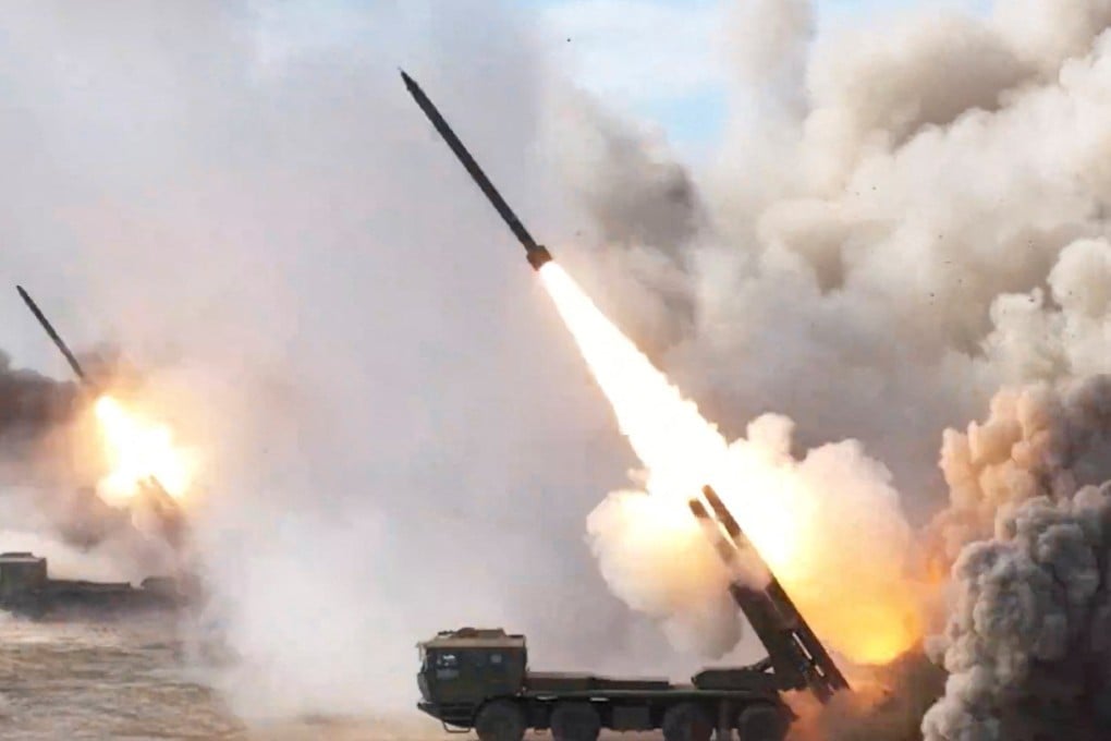 The drill included the use of ground-based rocket launch systems. Photo: Reuters