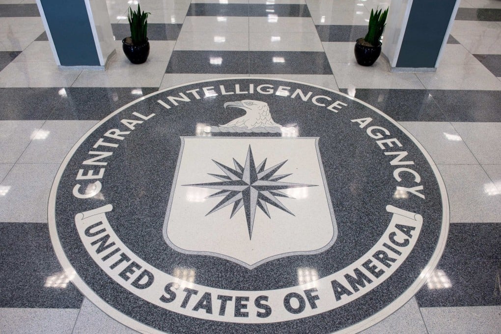 The CIA seal is displayed in the lobby of the agency’s headquarters in Langley, Virginia. Photo: AFP