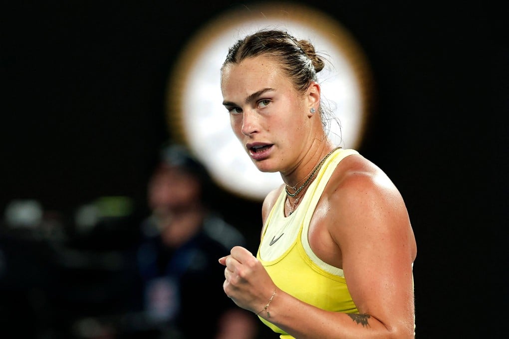 Aryna Sabalenka wants another shot at Nick Krygios, but with proper tennis rules. Photo: AFP