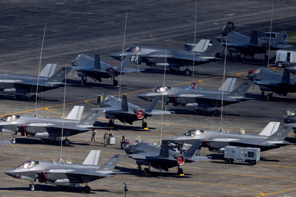 US Air Force F-35A and F-35B fighter jets in Puerto Rico. Photo: Reuters