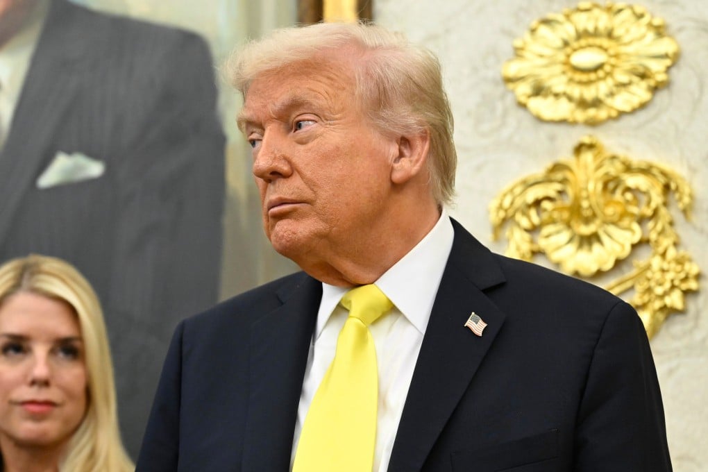 US President Donald Trump is blocking HieFo from acquiring semiconductor-related assets from Emcore, citing national security worries. Photo: AP