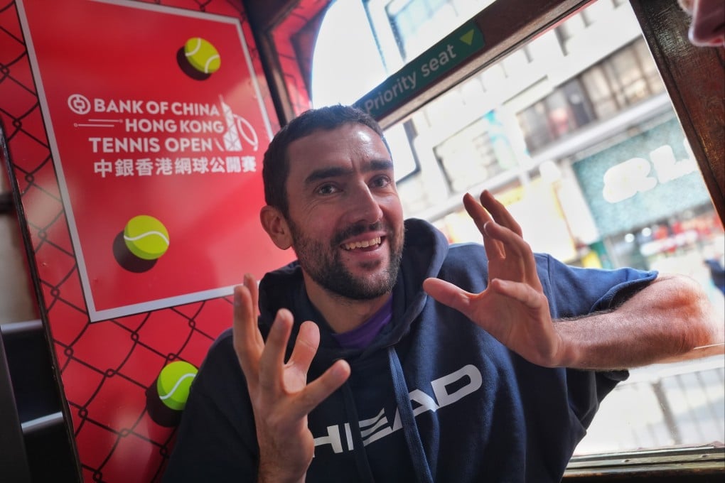 Marin Cilic tells the Post about his successful battle with a knee injury. Photo: Elson Li
