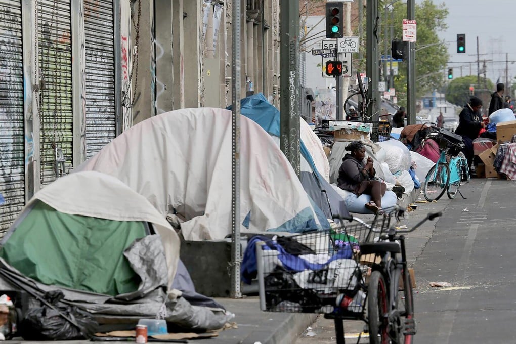 US problems such as homelessness and the cost of healthcare have shocked some Chinese internet users. Photo: TNS