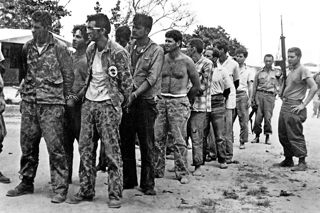 Members of Cuban Assault Brigade 2506 after their capture at the Bay of Pigs, Cuba, April 1961. Photo: AFP
