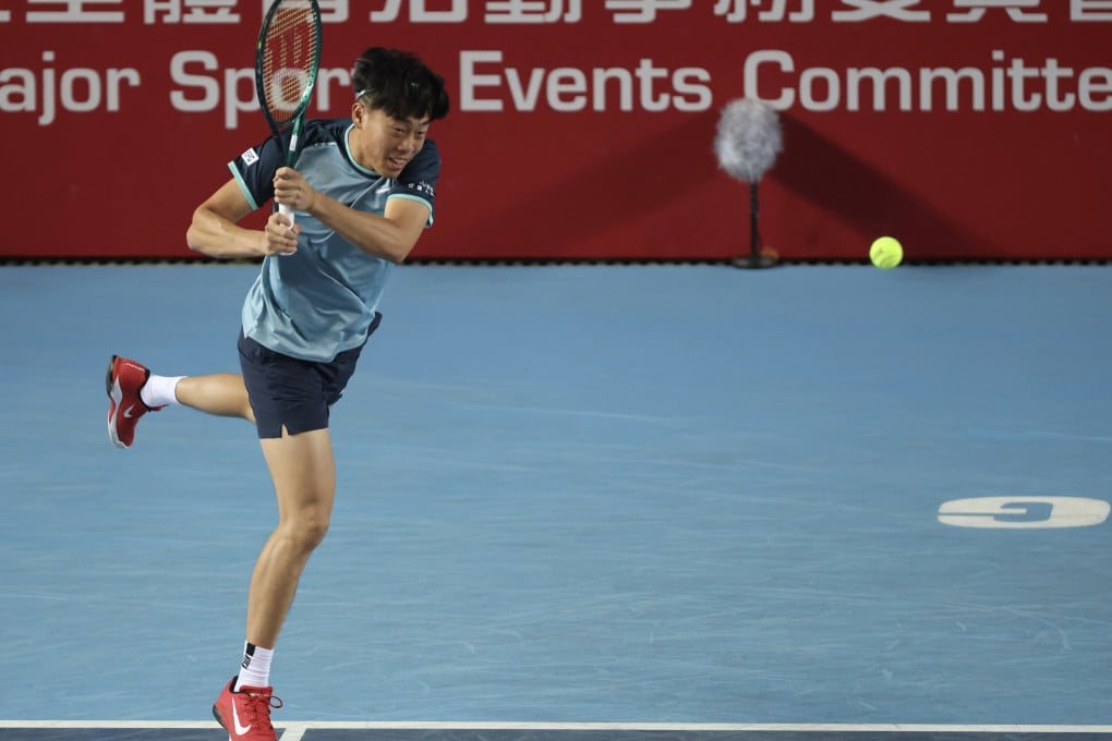 Coleman Wong will face Mariano Navone of Argentina in the first round of the Hong Kong Tennis Open. Photo: Jonathan Wong
