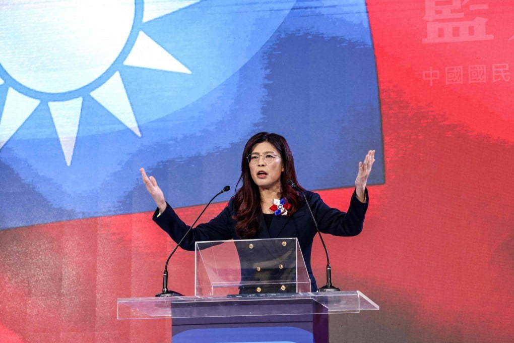 Kuomintang chairwoman Cheng Li-wun hopes to visit Beijing early this year but the plan is sparking controversy in Taiwan. Photo: AFP