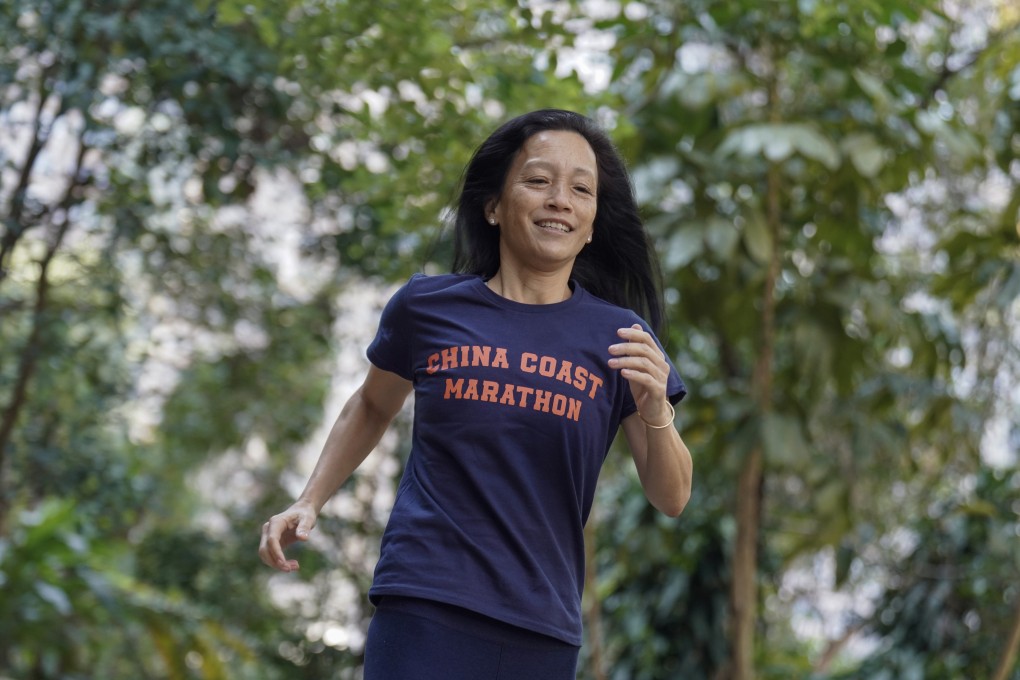 Ming Chen is preparing to compete in her 88th marathon at the Road Scholars China Coast Marathon. Photo: Karma Lo