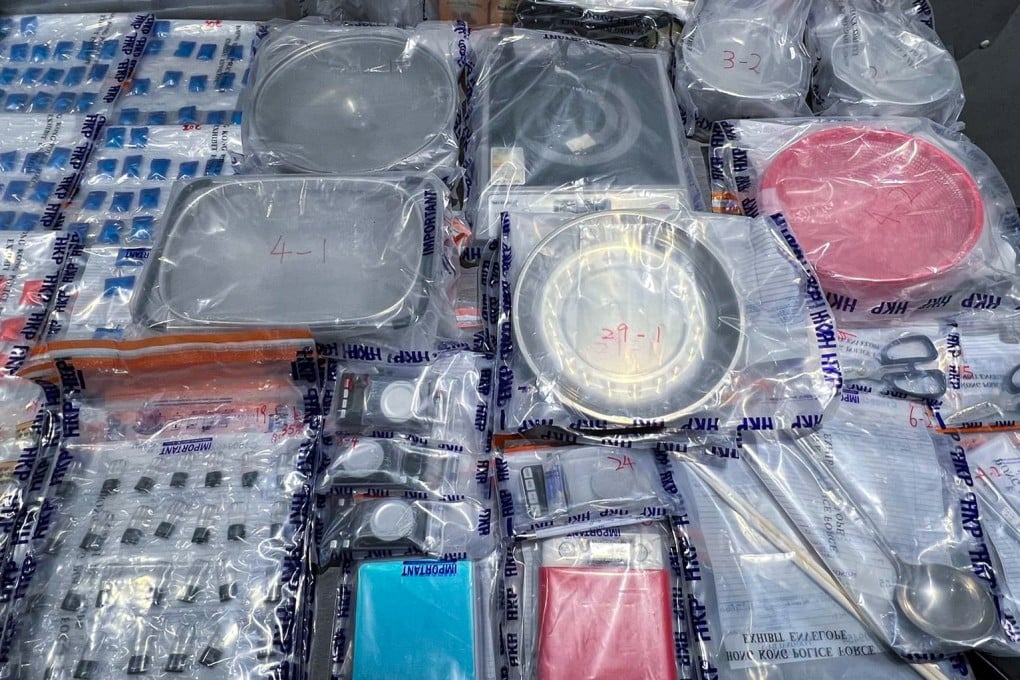 The drugs had a market value of HK$7.7 million. Photo: Handout