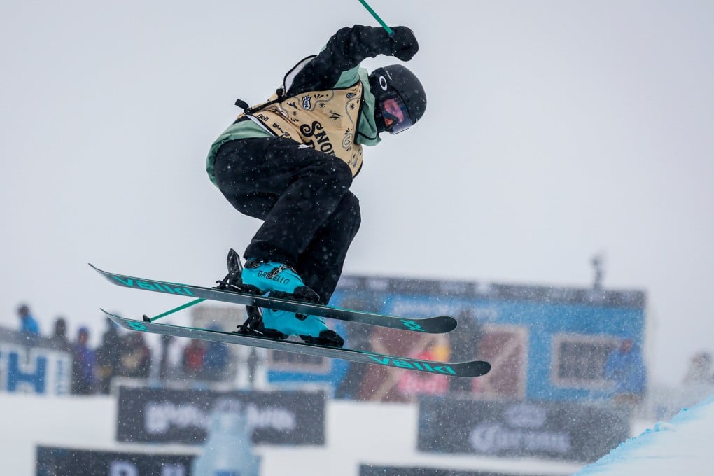The 15-year-old took top spot in Calgary to boost her chances of grabbing a place at next month’s Milano-Cortina Winter Olympics. Photo: AP