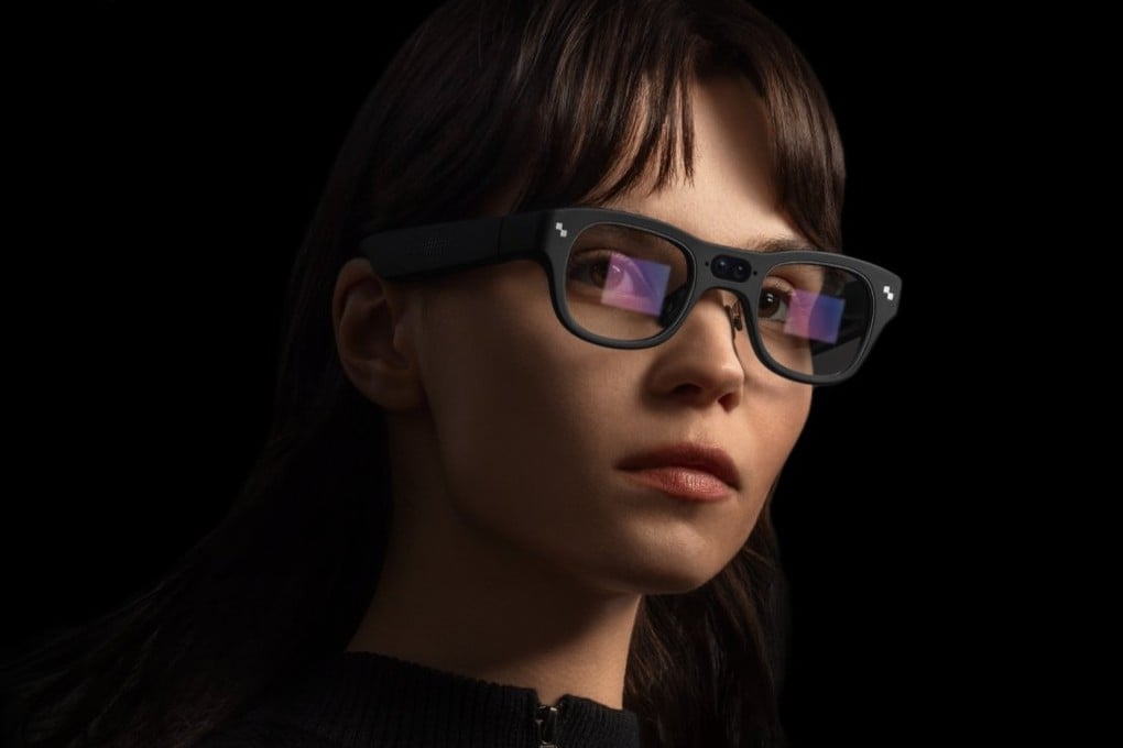 The RayNeo X3 Pro glasses. Photo: Handout