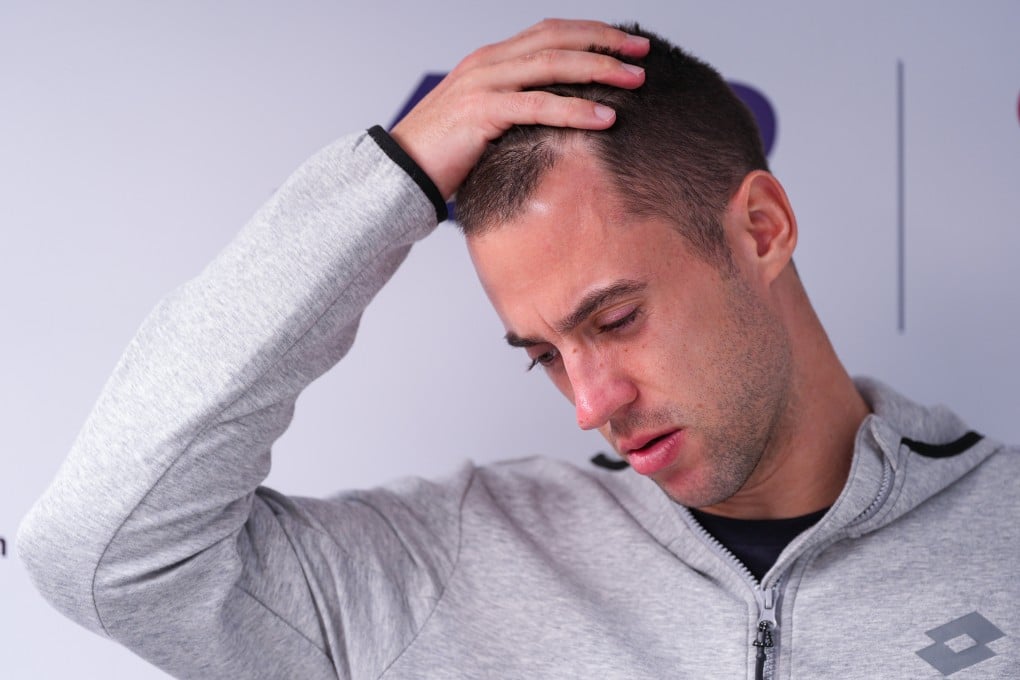 Laslo Djere is through to the main draw of the Hong Kong Tennis Open. Photo: Eugene Lee