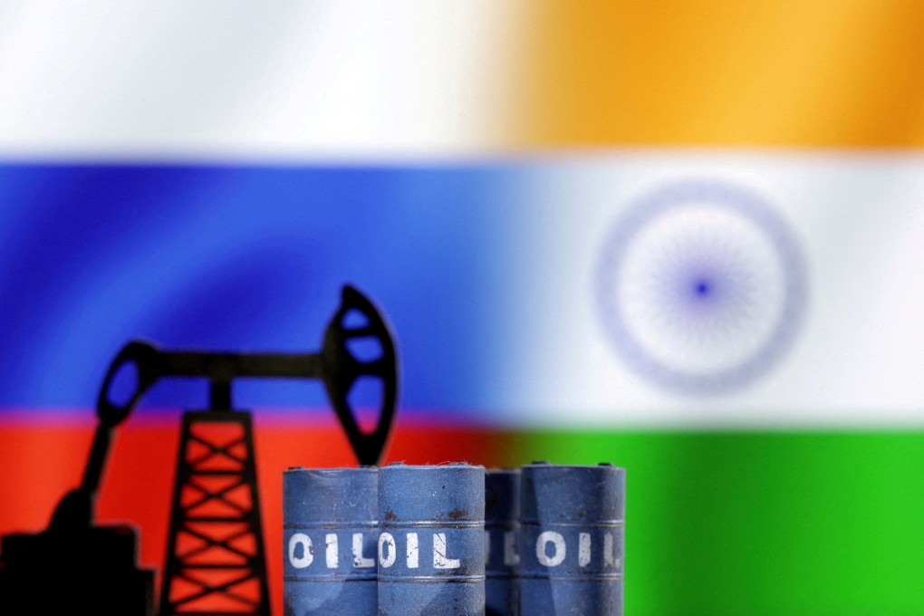 The US doubled import tariffs on Indian goods to 50 per cent last year as punishment for its heavy buying of Russian oil. Photo: Reuters