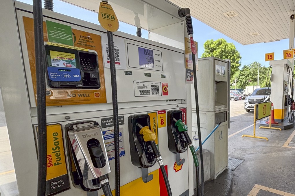 A petrol station in Kuala Lumpur, Malaysia. Photo: AP