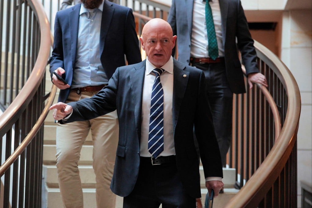 Democratic Senator Mark Kelly of Arizona. Photo: AFP