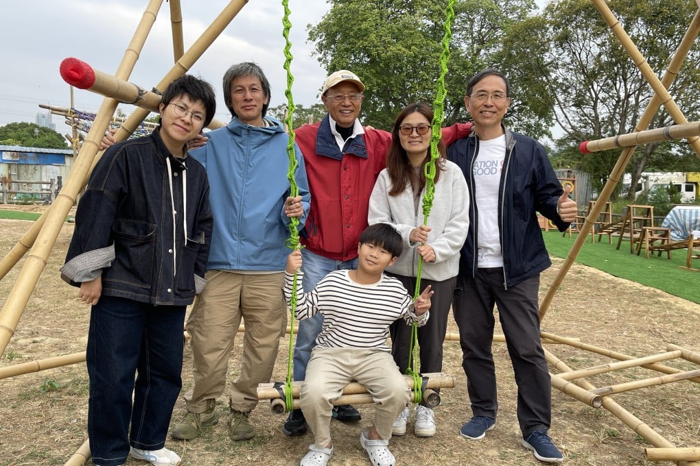 Founders and beneficiaries of Gaia Education Limited and Education for Good say their outdoor “school” helps children learn about nature and grow in a holistic way. Photo: Cindy Sui
