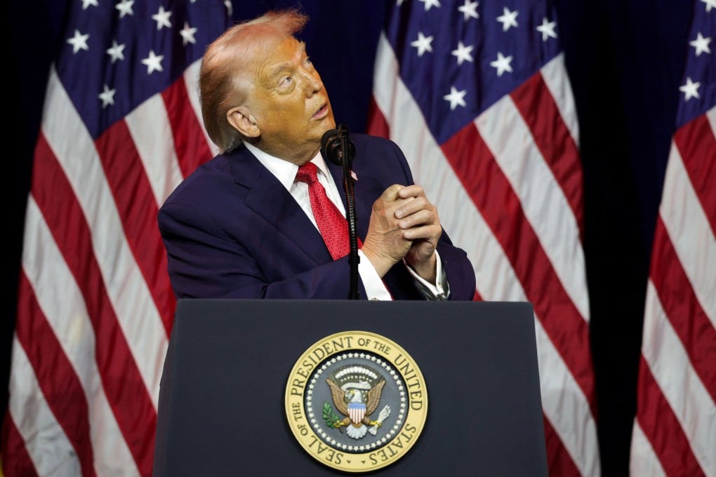 US President Donald Trump on Tuesday. Photo: AFP