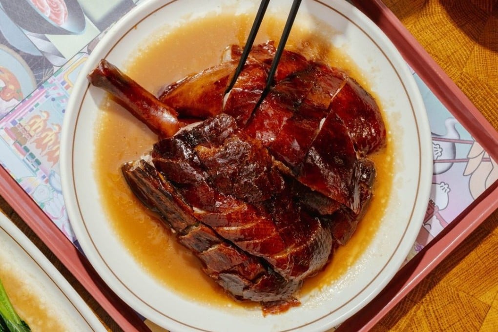 Roast goose at Kamcentre Roast Goose in Causeway Bay - Dora Kam’s “absolute favourite lunch spot”. The senior wine specialist at Bonhams shares other Hong Kong restaurants and bars she loves. Photo: Facebook/Kamcentre Roast Goose