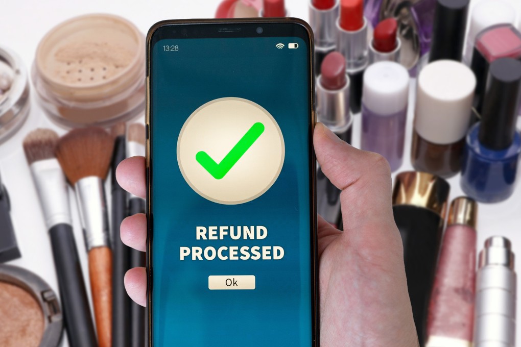 A 17-year-old teenager in Shanghai has been jailed for making 11,900 fraudulent returns on a cosmetics platform, then making US$570,000 in profit by reselling the goods. Photo: SCMP composite/Shutterstock