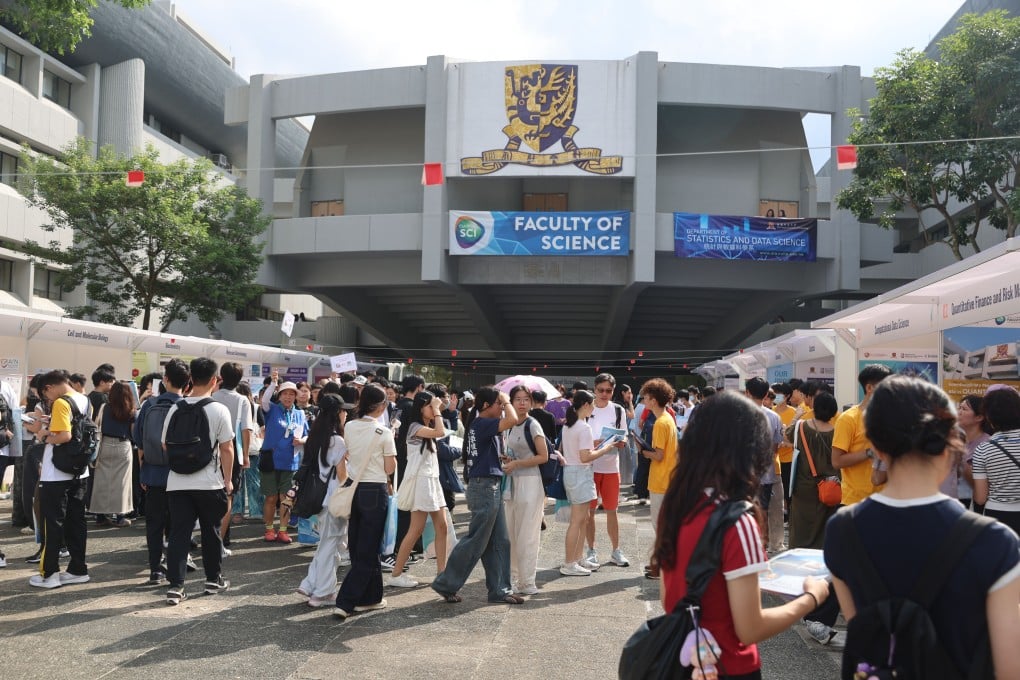 The Chinese University of Hong Kong’s campus in Sha Tin. Photo: Edmond So