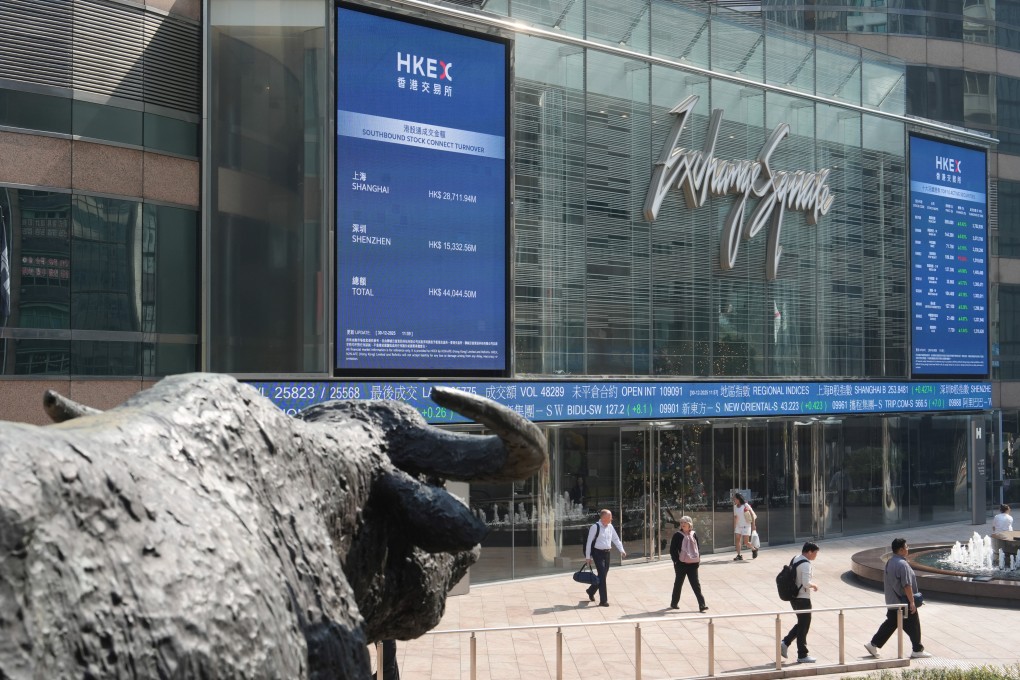 A view of Exchange Square in Central, where the city’s bourse operator has its headquarters, on December 30, 2025. Photo: Sun Yeung
