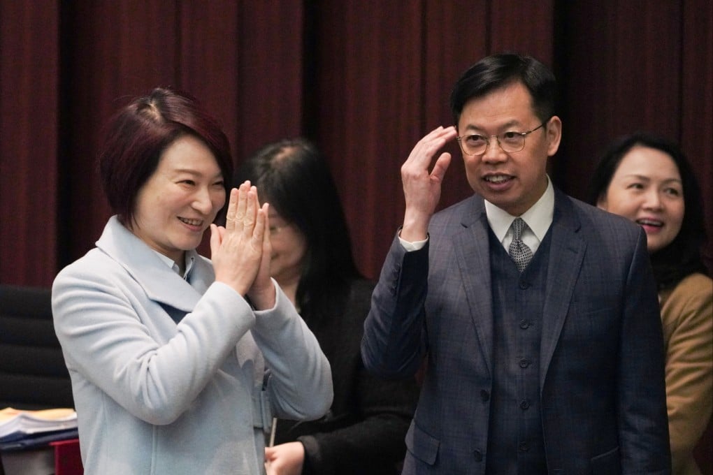 Starry Lee (left) and Ronick Chan. Photo: Karma Lo