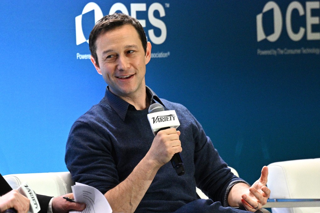 Joseph Gordon-Levitt speaks at a panel at CES 2026 in Las Vegas, Nevada, on January 7. Gordon-Levitt has been outspoken over his concerns about the use of AI in the entertainment industry. Photo: Variety via Getty Images