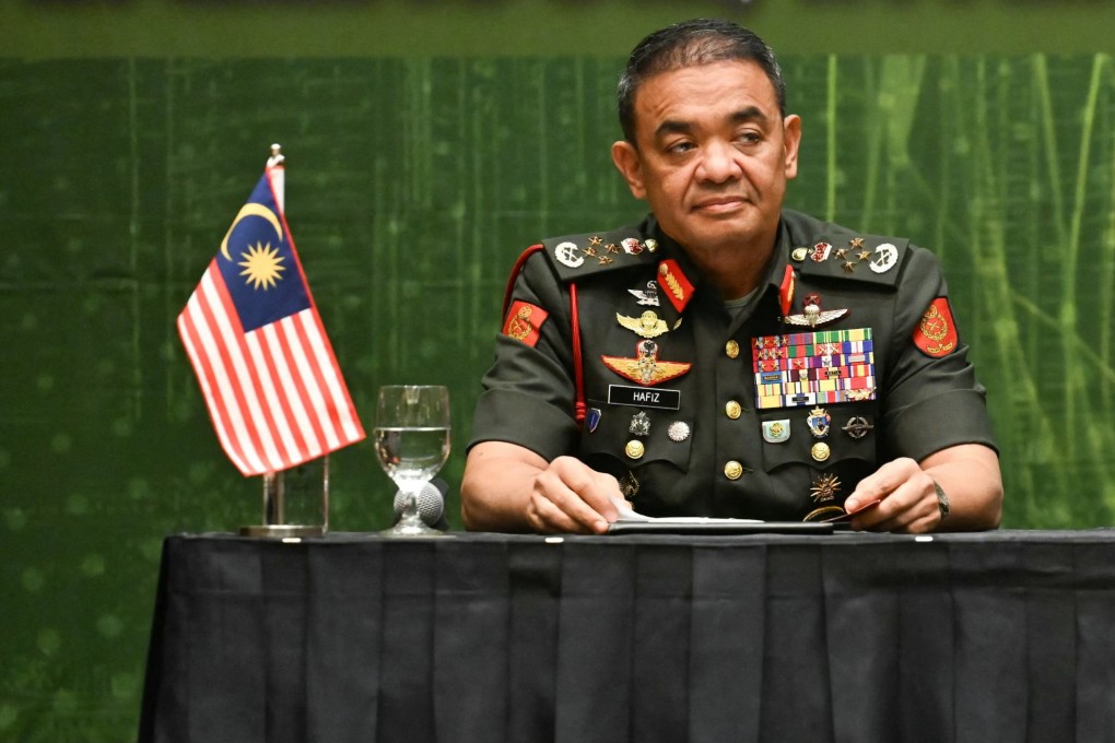 Former Malaysian army chief Muhammad Hafizuddeain Jantan. Photo: AFP