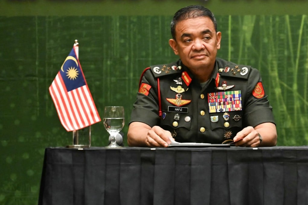 Former Malaysian army chief Muhammad Hafizuddeain Jantan. Photo: AFP