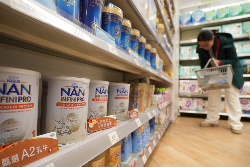 Some stores in Hong Kong are offering customers refunds after Nestle announced a recall of 21 batches of potentially contaminated baby milk formula. Photo: Sam Tsang