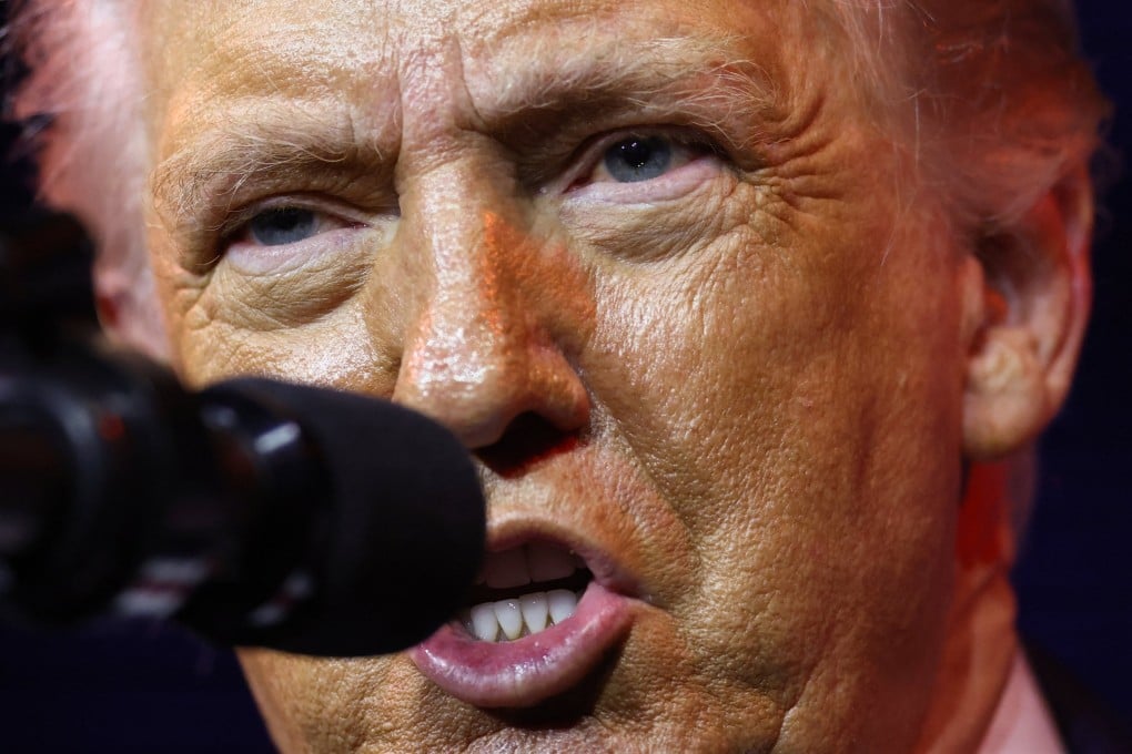 US President Donald Trump addressing House Republicans at their annual issues conference retreat in Washington this week. Photo: Reuters
