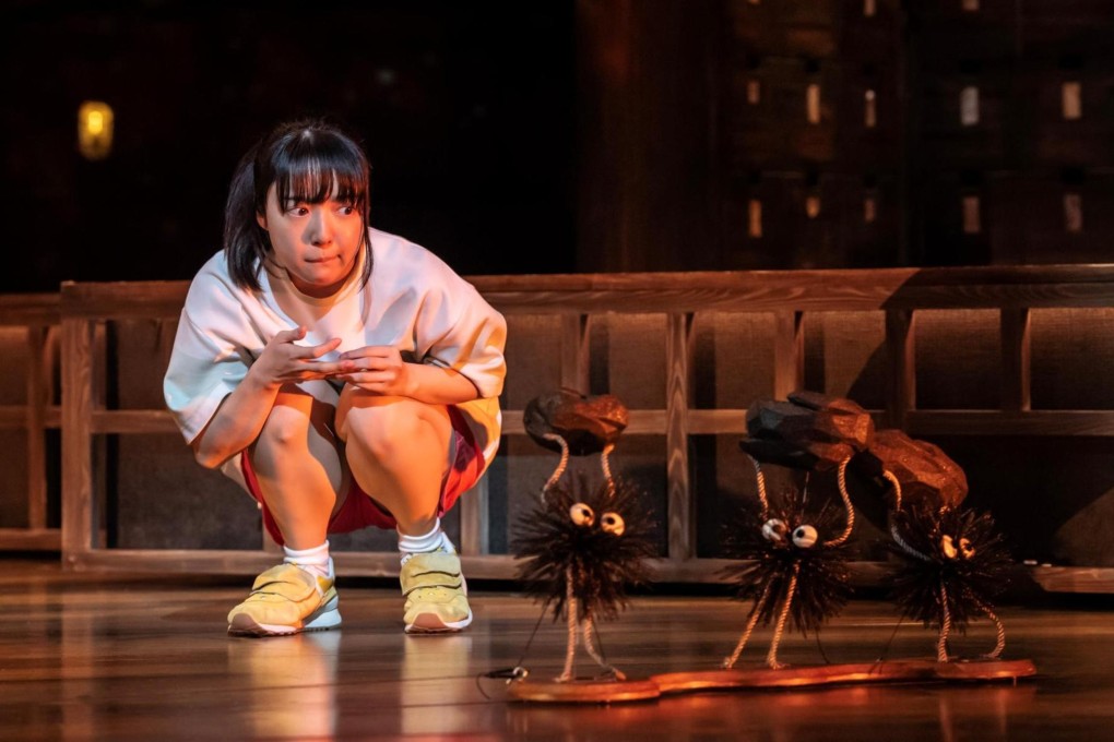 Mone Kamishiraishi performs in a production of the Japanese musical “Spirited Away”. The stage adaptation is among a host of blockbuster imports and ambitious original works lighting up Seoul’s theatre stages in 2026, including Frozen, Billy Elliot, Hell’s Kitchen, Lempicka, Arang and Six. Photo: courtesy of Johan Persson