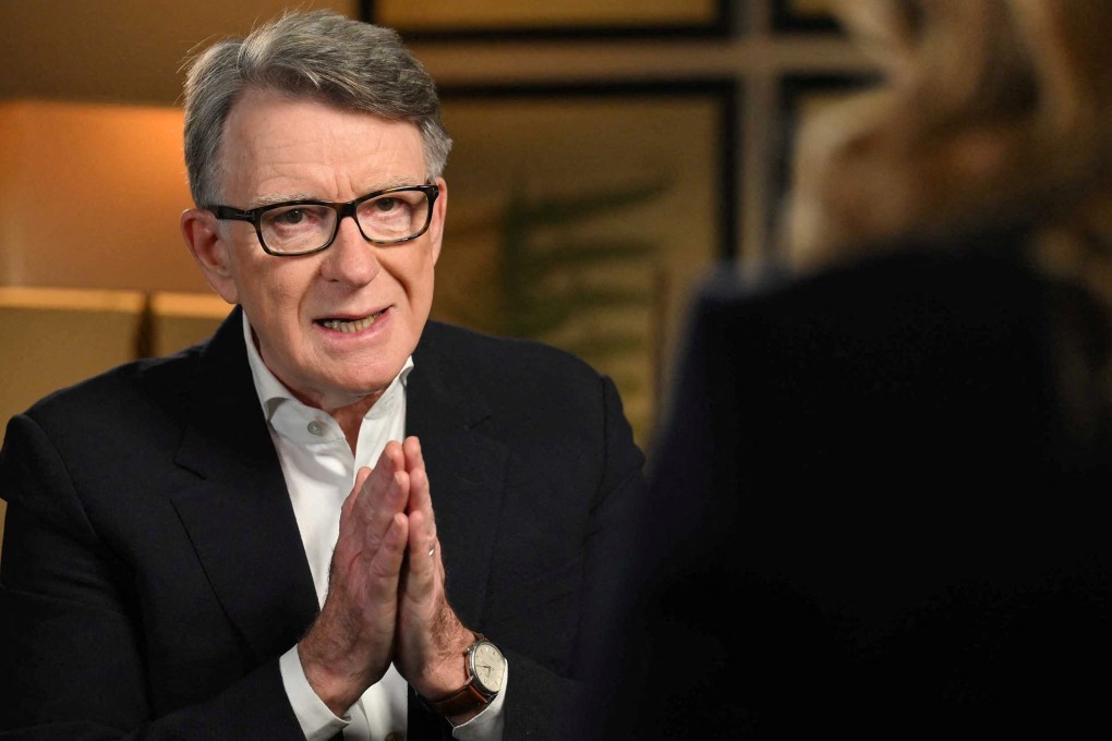 Peter Mandelson. Photo: BBC via Reuters