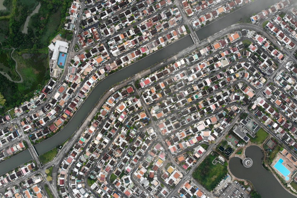 Fairview Park, a middle-class residential estate of free-standing houses, has struggled with water loss problems since the 1990s. Photo: Martin Chan