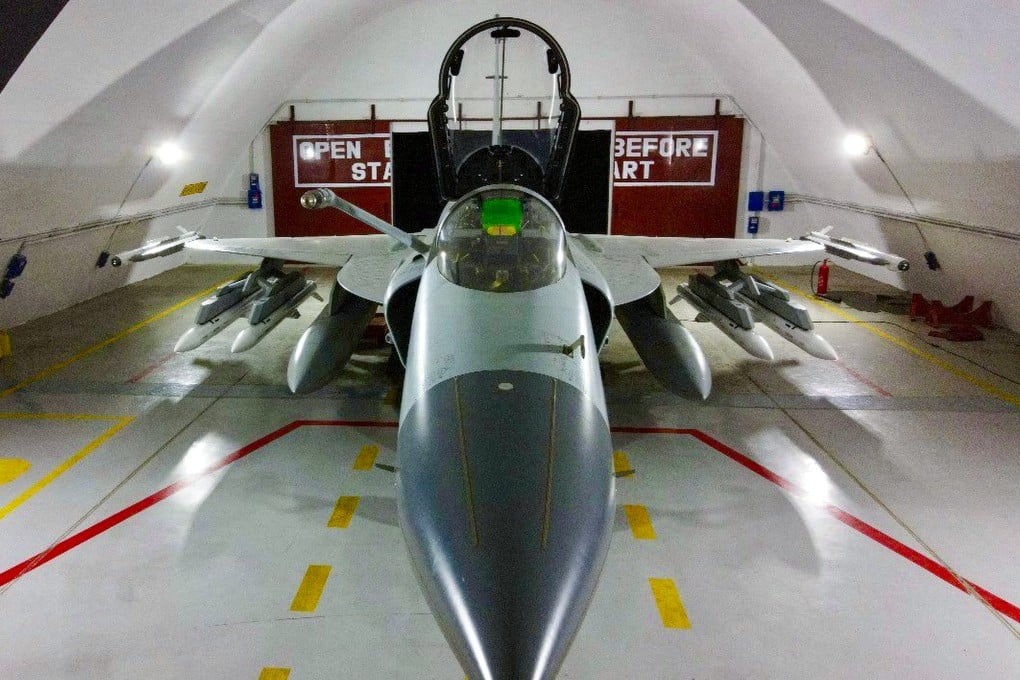 A Pakistan Air Force JF-17 Block 3, pictured carrying Chinese PL-15 missiles. Photo: Handout