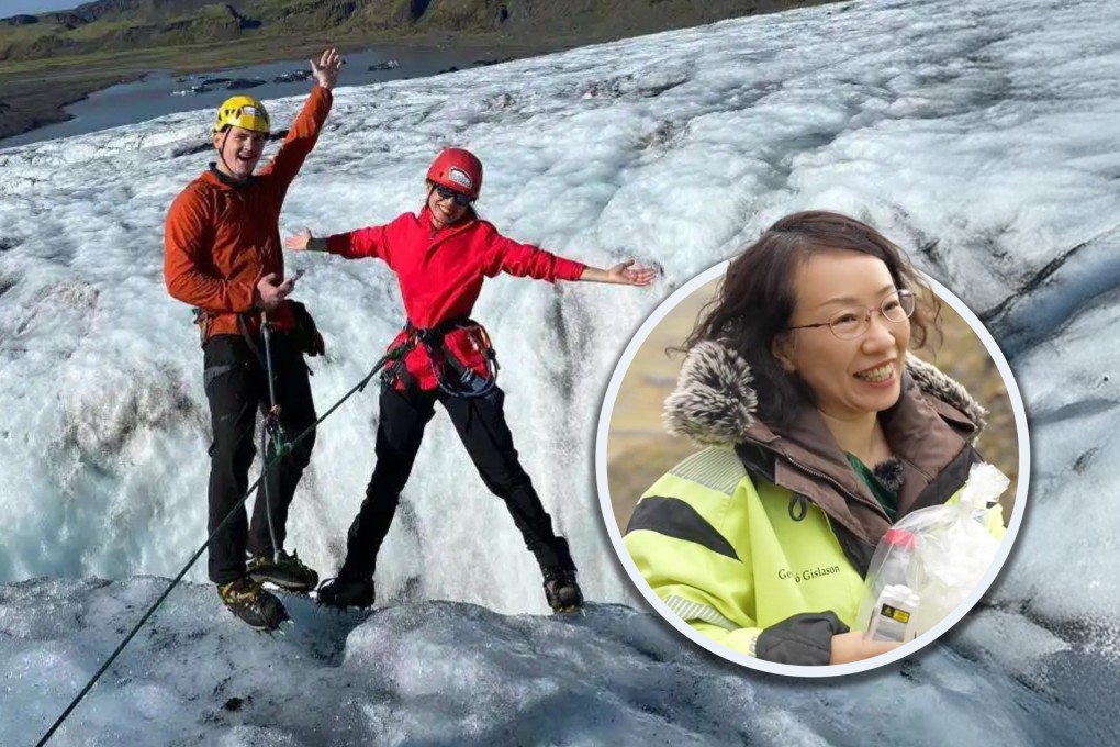 A 47-year-old Beijing woman shares her life as a civil servant in Iceland after studying there. Photo: SCMP composite/RedNote/QQ.com