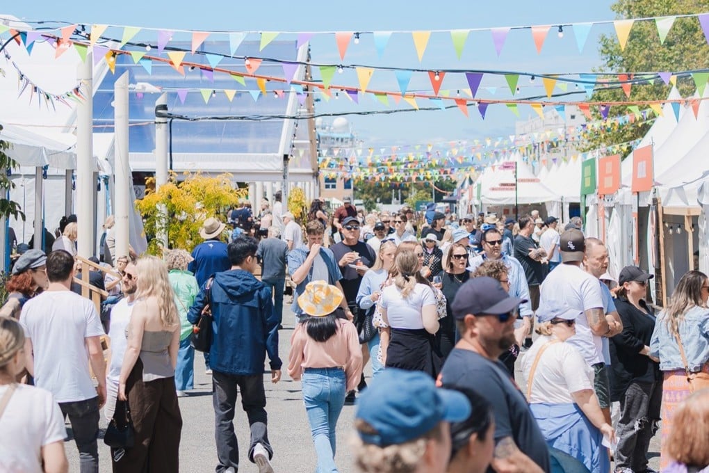 People attend Hobart’s Taste of Summer – a food and music festival held annually on the city’s waterfront during the holiday season in Australia. Photo: Handout