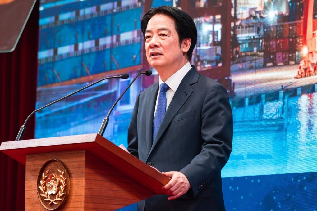 Taiwanese leader William Lai has said the agreement will strengthen Taiwan’s global competitiveness and deepen hi-tech cooperation with Washington. Photo: AFP