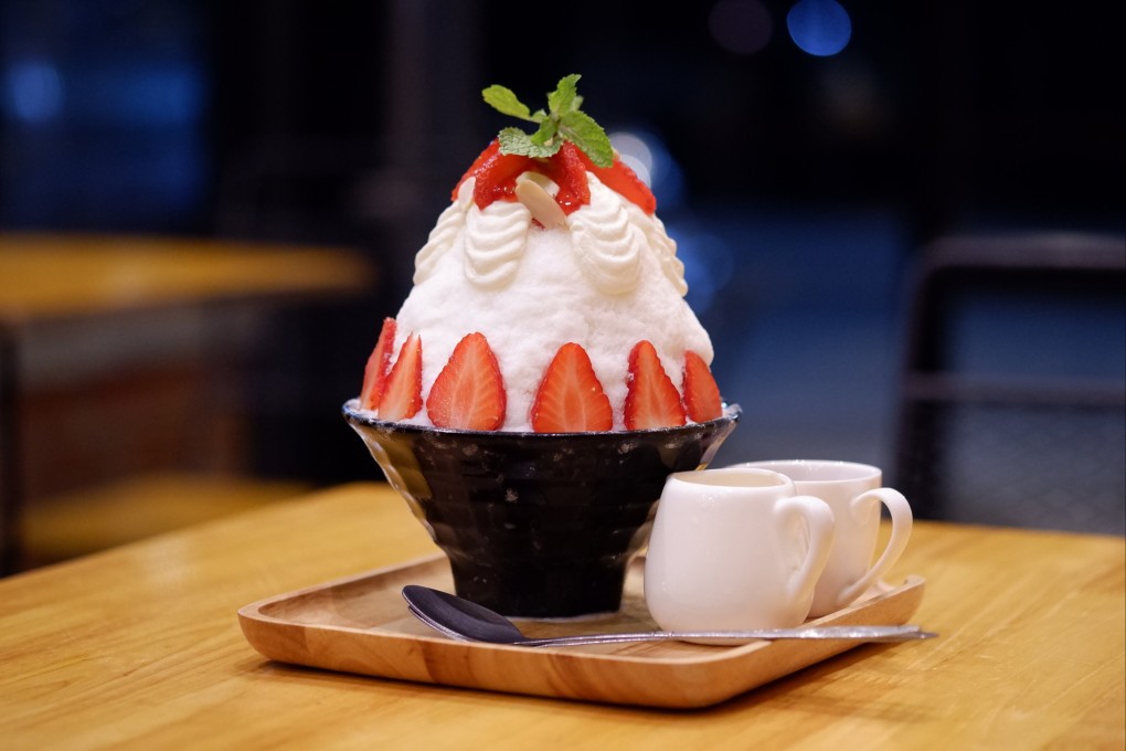 Bingsu is a popular Korean shaved ice dessert. The word bingsu was recently added to the Oxford English Dictionary along with other Korean and Japanese words such as senpai, ramyeon, sunbae and ajumma. Photo: Shutterstock