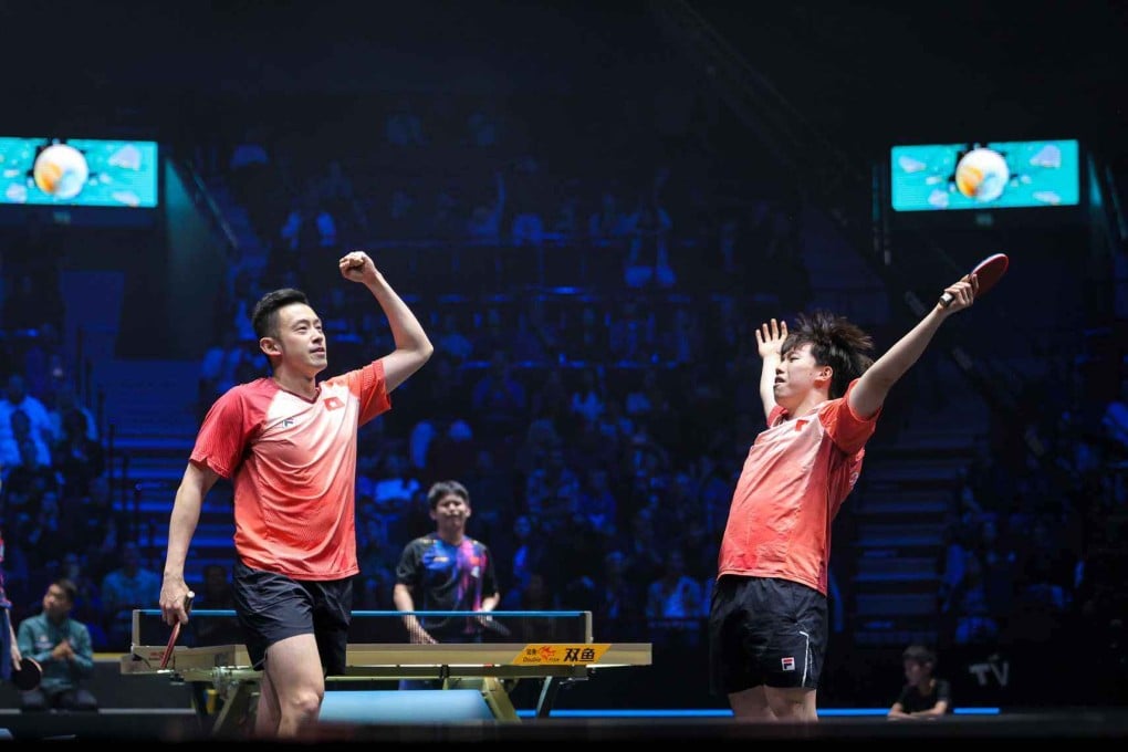 Wong Chun-ting (left) and Baldwin Chan Ho-wah are the world’s top men’s doubles pairing. Photo: WTT
