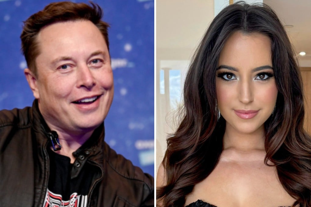 X owner Elon Musk and Ashley St Clair. Photo: X/stclairashley